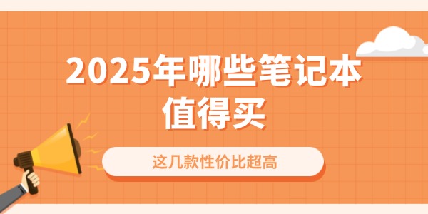 2025年哪些笔记本值得买 这几款性价比超高