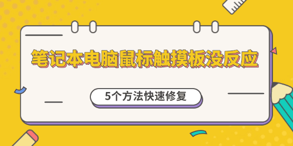 笔记本电脑鼠标触摸板没反应
